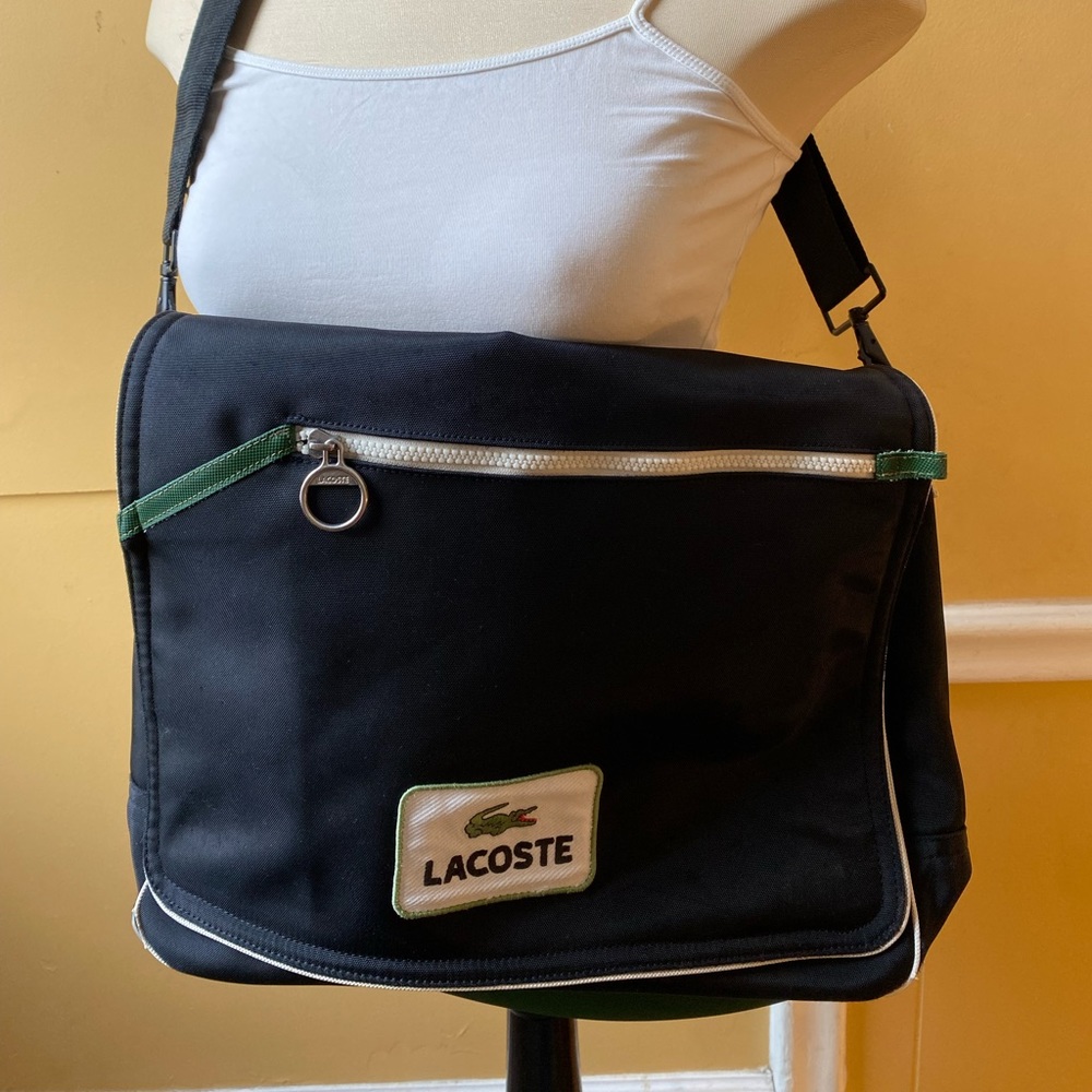 Vintage Lacoste messenger / laptop bag